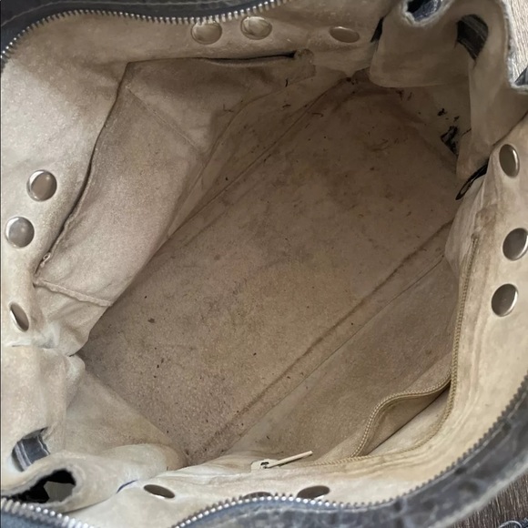 Hammitt Crocodile Grey Grey Studded Tote handbag used - Picture 14 of 16